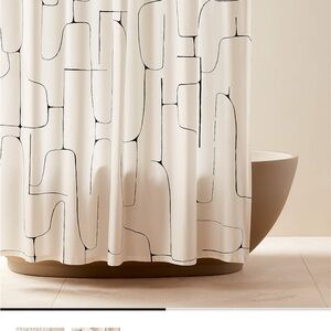 Crate&Barrel CB2 Shower Curtain